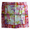 print ladies silk small foulard