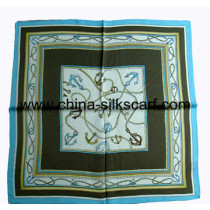 promotion silk square scarf