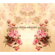 Promotion Twill Print Silk Fabric