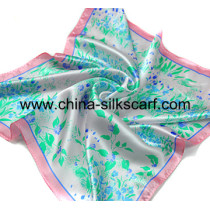 small 100% silk scarf
