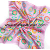wholesale silk screen print scarf