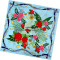 Fashion Twill Print Square Silk Handkerchief