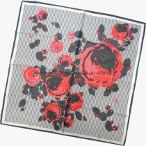 Fashion Print Square Newstyle Silk Handkerchief