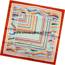 wholesale design silk pocket foulard