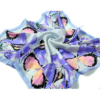 silk square pocket scarf