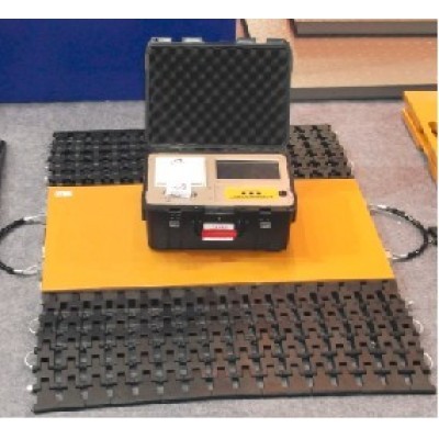 Axle weighing scale