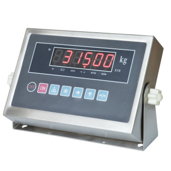 Stainless steel weighing indicator