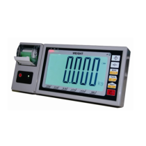 Dig display weighing  printer Indicator