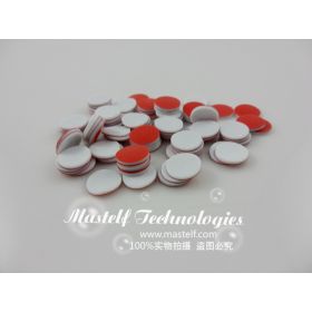 9x1mm Red PTFE/White Rubber Silicone Septum