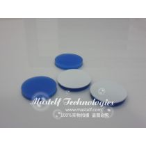 20x3mm WhiteTeflon Blue Silicone Septa for GC Headspace Crimp Vials