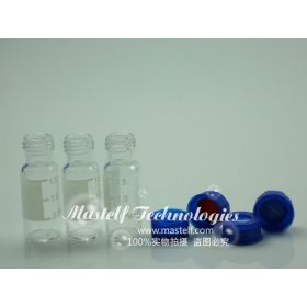 Screw Thread Clear 2mL 9-425 Autosampler Vials With Write On Spot