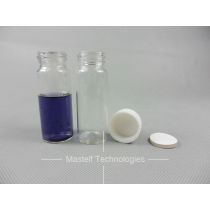 20ml Open Top Screw Vials,Storage Vials With White PTFE Natural Silicone Septum