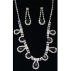 2012Fashion bride   Black drop chain set