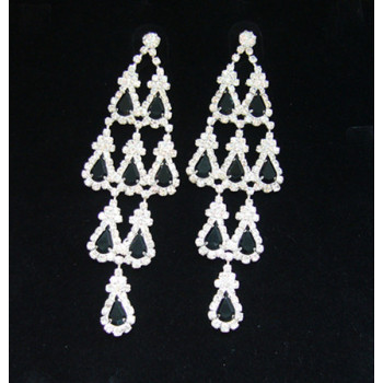 Bride jewelry  Diamond Earrings High-grade bride jewelry