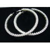 New pattern   Diamond Earrings   Claw chain earrings