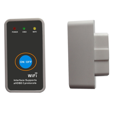 Super mini ELM327 V2.1 WiFi with Switch work with iPhone OBD-II OBD Can Code reader tool