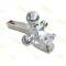 Tri-ball Mount with Clevis hook Full chrome plated
