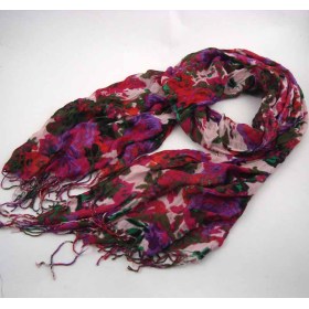 FLORAL PRINTED SCARF