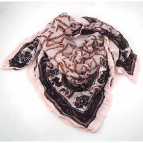 PRINTED RAYON SCARVES