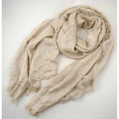 LUREX DECORATED WOVEN SCARF