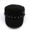 COTTON MILITARY CAP WITH RIVETS