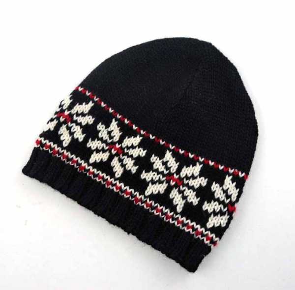 JACQUARD BEANIE