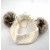 KNITTING HEAD BAND WITH POM-POM