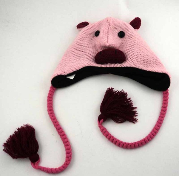 ANIMAL KNITTING HAT