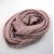 BLING BLING KNITTED ENDLESS ACRYLIC SCARF
