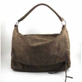 SUEDE LIKE PU FASHION TOTE BAG