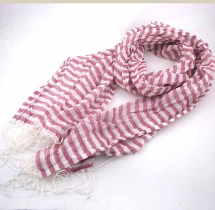 LIGHT WEIGHT STRIPE SCARF