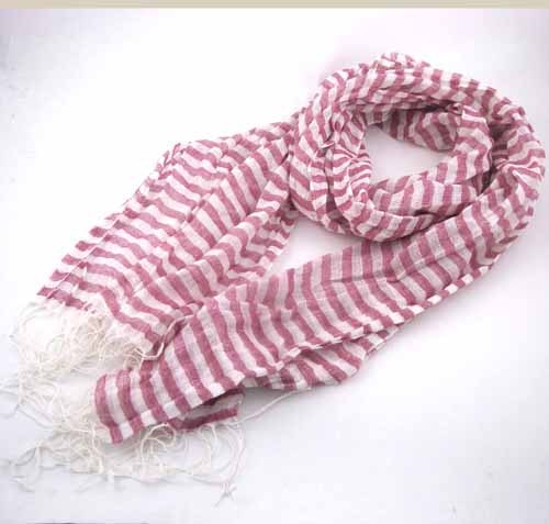 LIGHT WEIGHT STRIPE SCARF