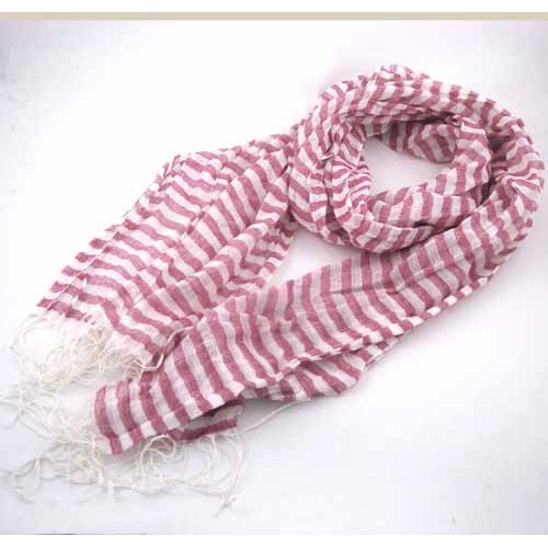 LIGHT WEIGHT STRIPE SCARF