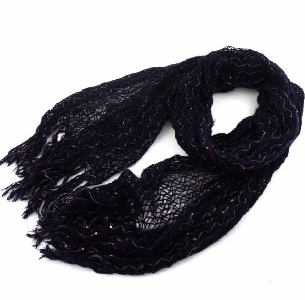 HOLLOW OUT ACRYLIC SCARF