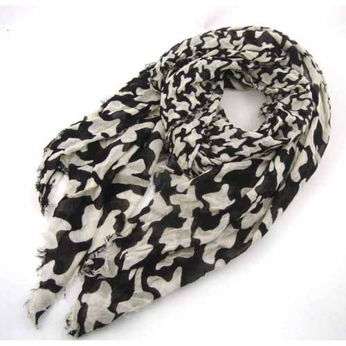 PRINTED RAYON SCARF