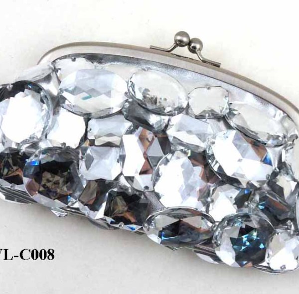 LUXURY BLING BLING CRYSTAL DIAMOND EVENING BAG
