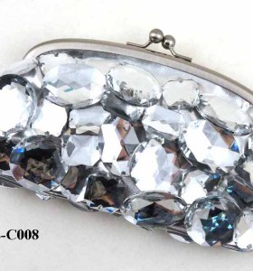 LUXURY BLING BLING кристалл алмаза вечерняя сумочка