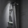Premium 5-Function Thermostatic Exposed Shower System with LED Display | Wholesale Supplier for Bathroom Projects