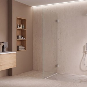 Chrome 4-Function Thermostatic Exposed Shower System with Digital Display | Wholesale Supplier for Bathroom Projects