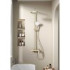 Premium Brushed Gold 3-Function Exposed Shower System with Piano Keys | Wholesale Supplier for Bathroom Projects