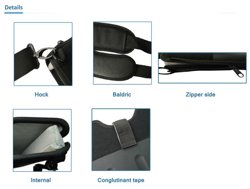 EVA material used for Mac air design waterproof laptop sleeve