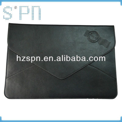Hot selling in China leather design envelop style pofoko laptop sleeve