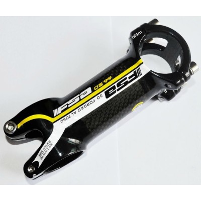 2013 NEW FSA CSI OS-99 Carbon/Alu bicycle Stem with Ti bolts 31.8*80/90/100/110mm(Yellow Label)