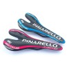 2013 New Pinarello full carbon fiber Saddle / MTB Road Bike Saddle Seat (Pink / Blue)