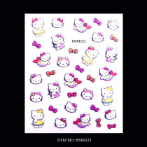 Hello Kitty 3D Nail Art Sticker Supplier
