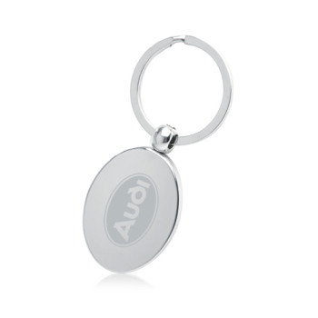 Oval Metal keychain