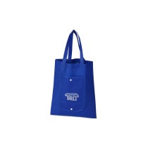 Folded pocket tote bags
