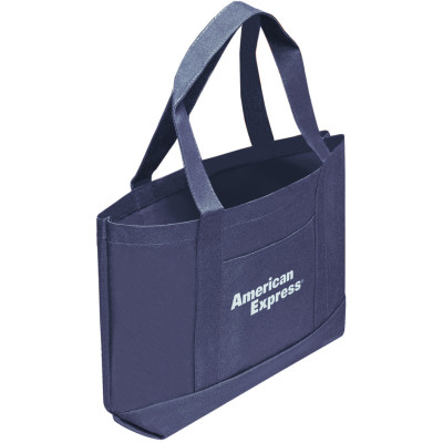 Custom colored polyester tote bag
