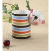 Customized Ceramic Mug with animal handle