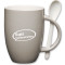 Customized Ceramic Spooner Mug